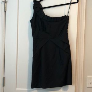 MM Couture by Miss Me One Shoulder Cocktail Dress